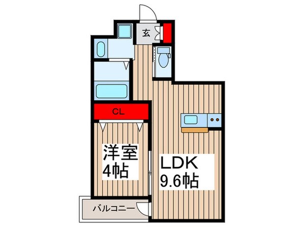 フルレゾンの物件間取画像